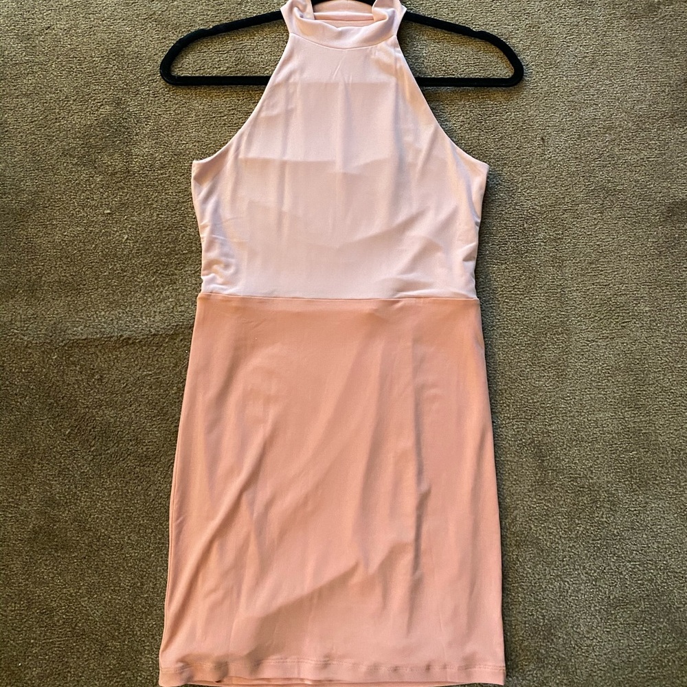 Kittenish/Jessie James Decker bodycon halter dress